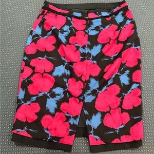 Banana Republic Floral Skirt Size 8